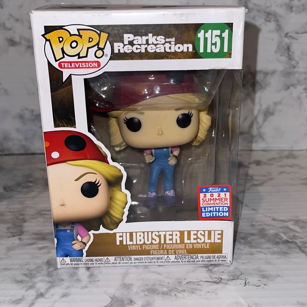 New in Box Funky POP! #1151 Filibuster Leslie